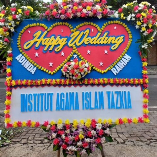 Bunga Papan Wedding